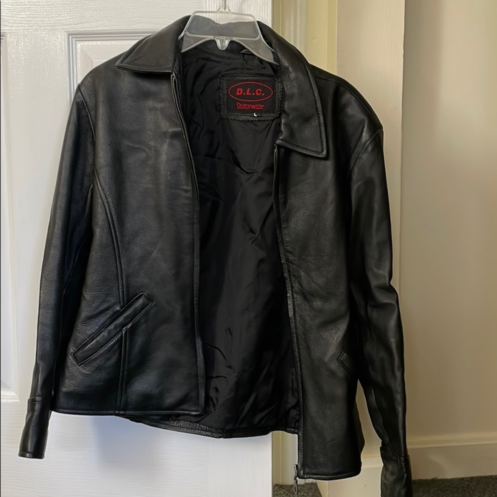DLC leather jacket